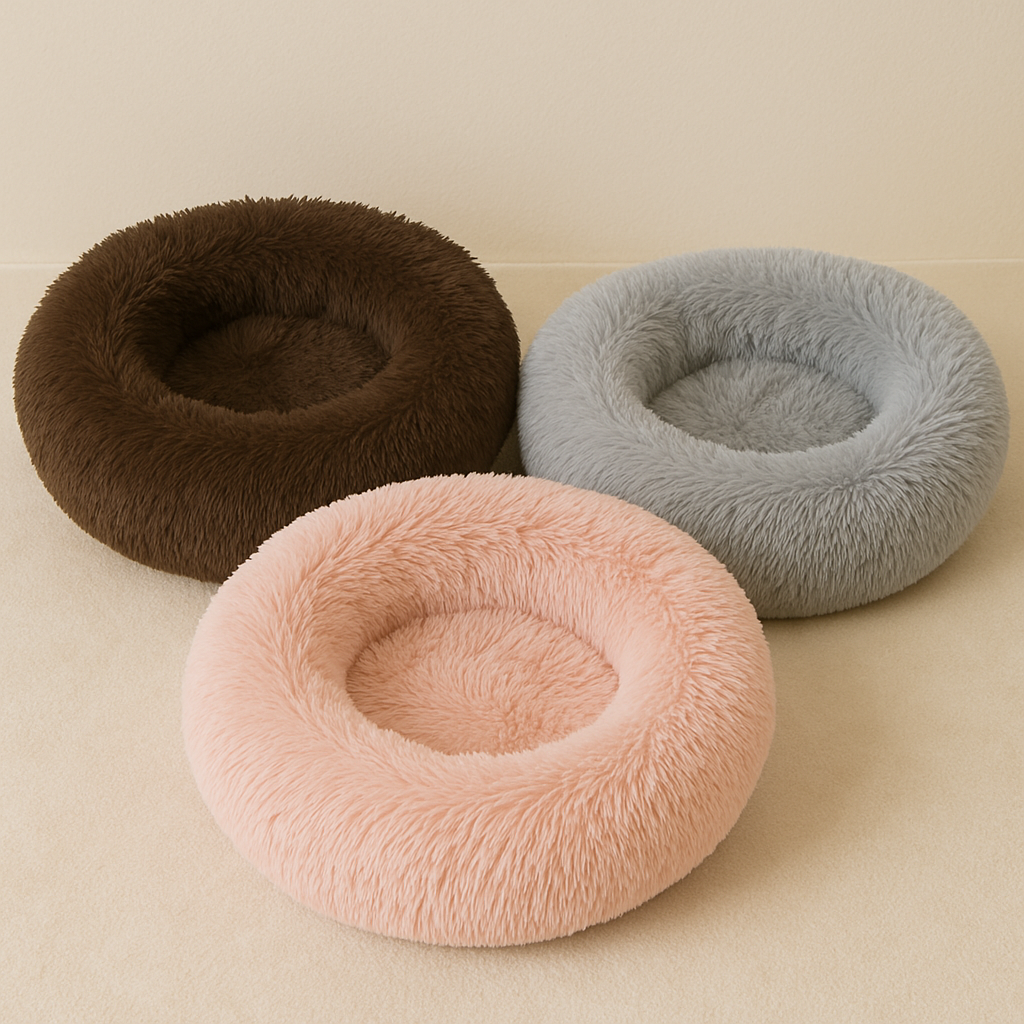 Customisable Fluffy Nest Dog Bed