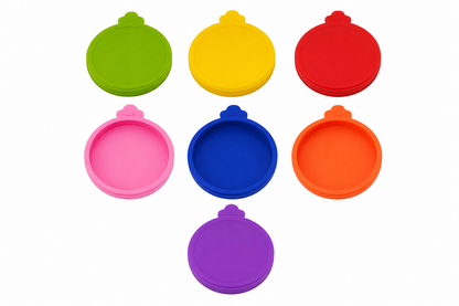 Silicone Pet Food Can Lid - Airtight Cover to Keep Dog & Cat Food Fresh for Longer