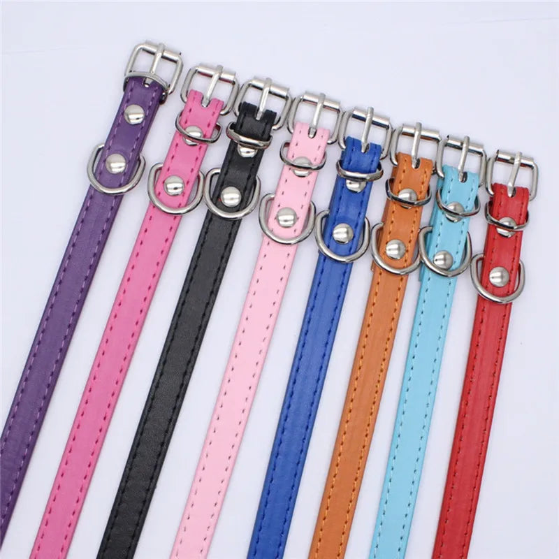 Adjustable Pet Collar with Alloy Buckle – Comfortable Dog Collar for Small, Medium & Large Dogs