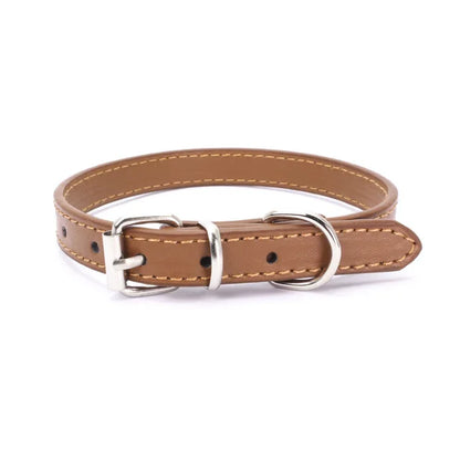 Adjustable Pet Collar with Alloy Buckle – Comfortable Dog Collar for Small, Medium & Large Dogs