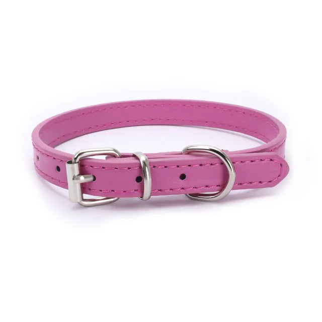 Adjustable Pet Collar with Alloy Buckle – Comfortable Dog Collar for Small, Medium & Large Dogs