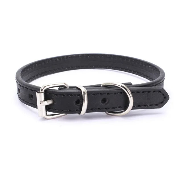 Adjustable Pet Collar with Alloy Buckle – Comfortable Dog Collar for Small, Medium & Large Dogs
