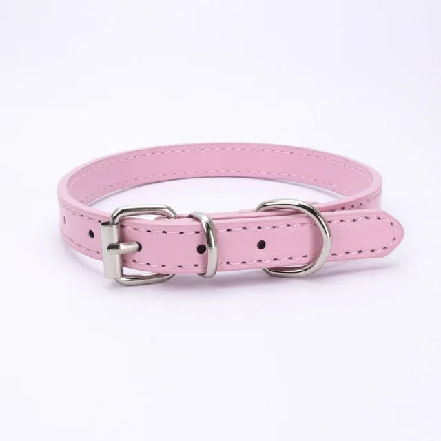 Adjustable Pet Collar with Alloy Buckle – Comfortable Dog Collar for Small, Medium & Large Dogs