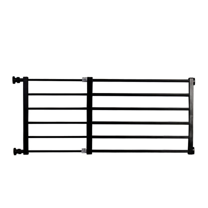 Retractable Pet Safety Gate for Small Dogs – Easy Install – Durable Steel Frame – Black or White